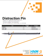 Distraction Pin